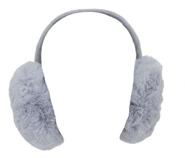 Hovedbilde Ørevarmer Super Fluffy, blågrå