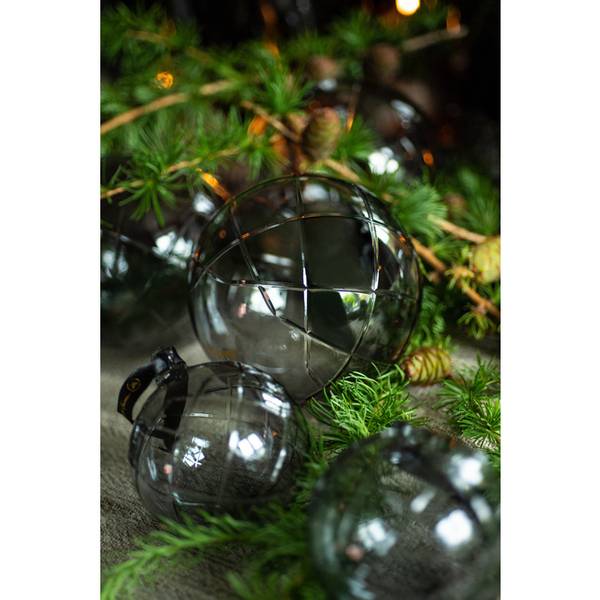 Hovedbilde Halvor Bakke & Magnor Lux Dekorkule sort 12 cm 