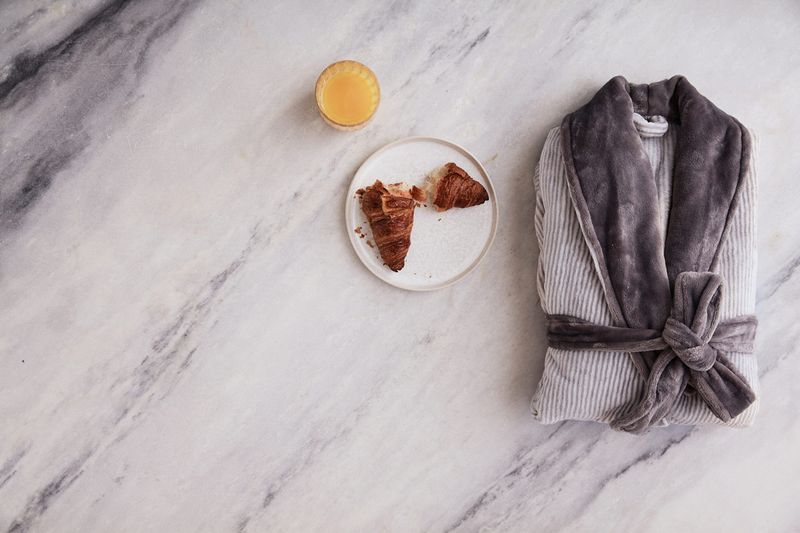 Morgenkåpe i Flanell S/M