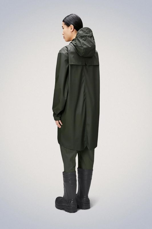 Rains Long Jacket W3 Regnjakke