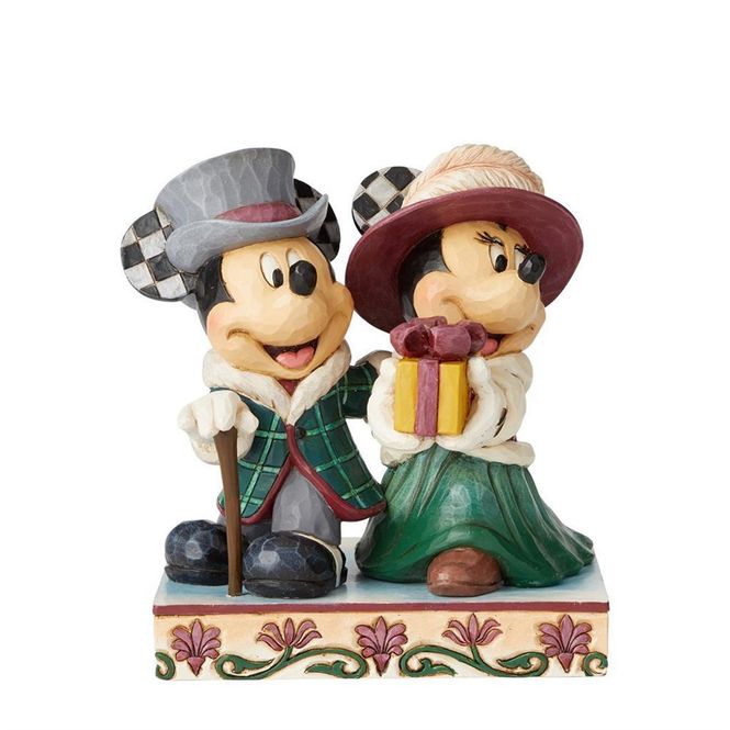 Hovedbilde Disney Julefigur - Mikke og Minni 16,5 cm