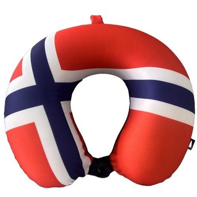 Hovedbilde Nakkepute Voyager Memory med norsk flagg