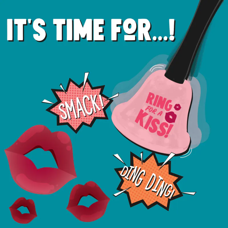 LOL Bjelle Ring for a Kiss fra Legami