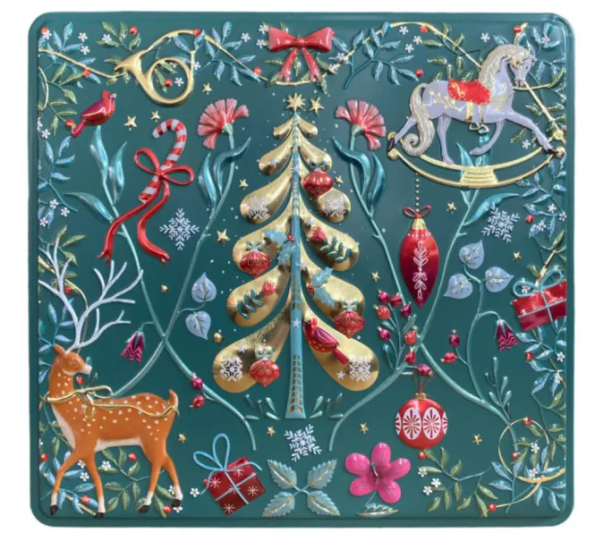 Hovedbilde Kakeboks X-mas Ornaments grønn
