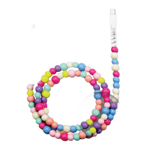 Hovedbilde Groove Ladekabel Perler USB-A til USB-C 1m