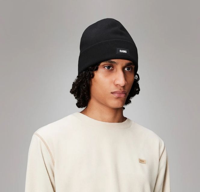 Hovedbilde Rains Ribbed Fleece Beanie