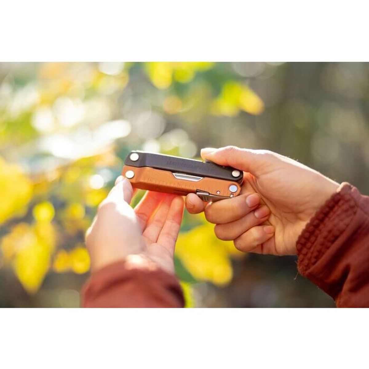 Multiverktøy Leatherman Rebar Burnt Sienna ES