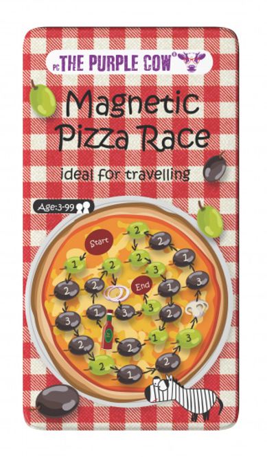 Hovedbilde Magnetisk reisespill - Pizza Race fra Purple Cow