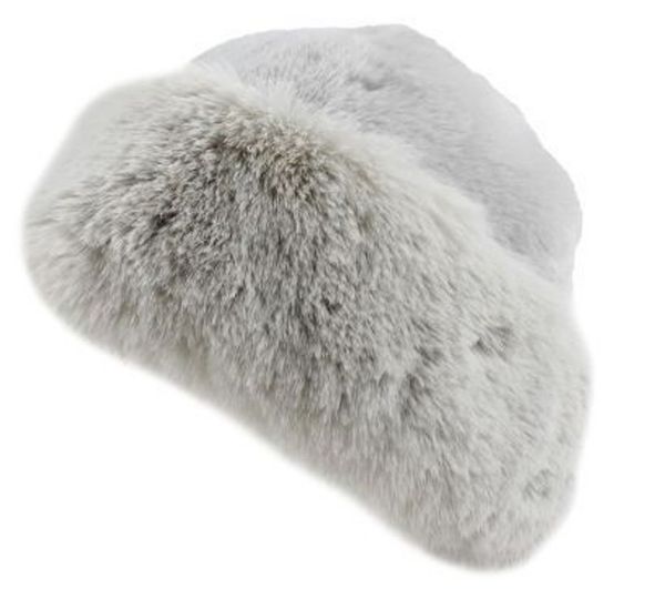 Hovedbilde Pelslue  Super Fluffy, lysegrå