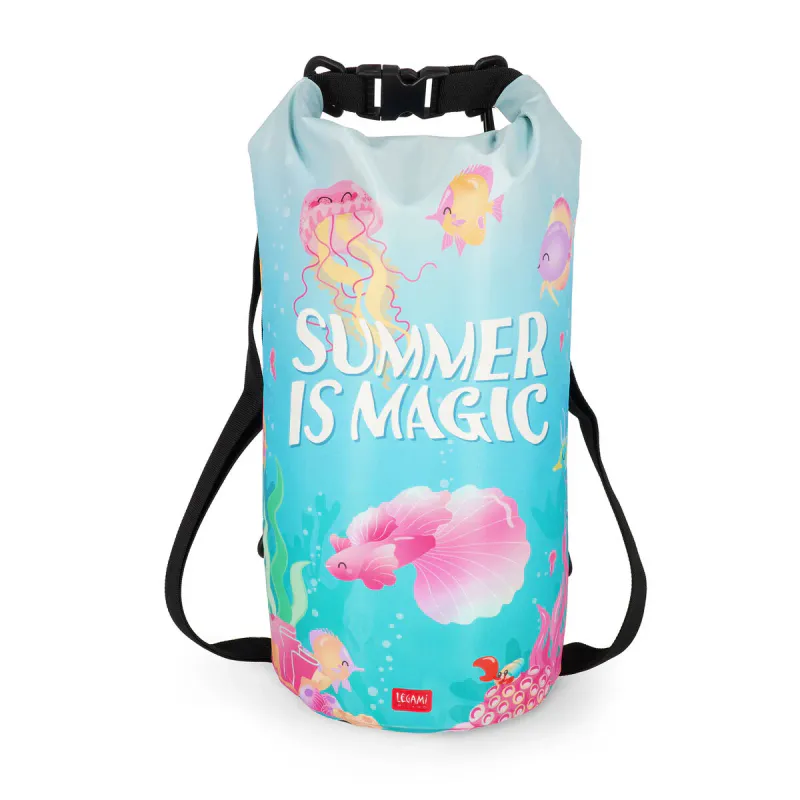 Dry Bag 10L Summer is Magic  Vanntett Strandbag