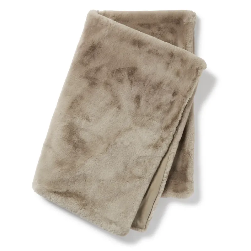 Fluffy Pledd 120x180 cm – Nougat