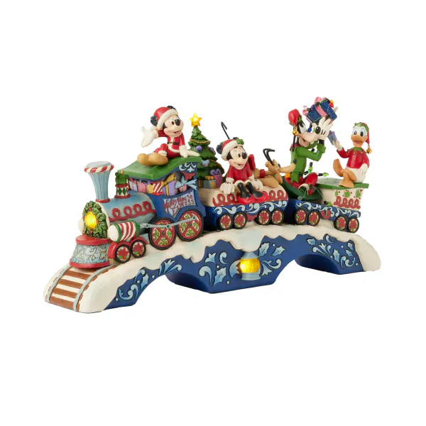 Hovedbilde Disney Julefigur med lys og musikk - Mikke Mus ...