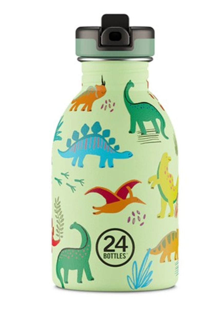 24 Bottles Drikkeflaske til barn, 250ml - Jurassic Friends