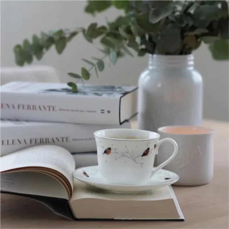 Dompap Kaffekopp & Skål Porsgrund Porselænsfabrik