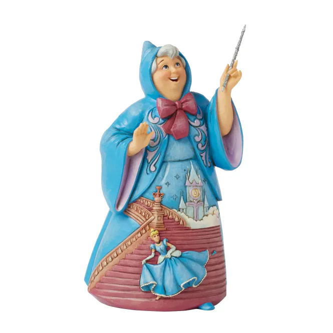 Hovedbilde Disney Julefigur - Den Gode Fé fra Askepott 16 cm