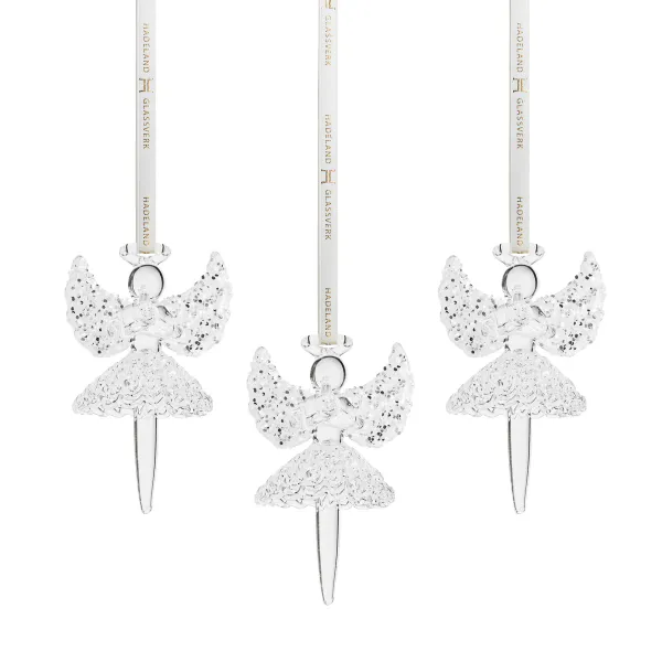 Hovedbilde Glassengel Ballerina 3PK Hadeland Glassverk