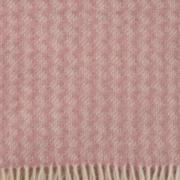 Hovedbilde Pledd Palazzo, Rose garden i 100 % lammeull fra ...