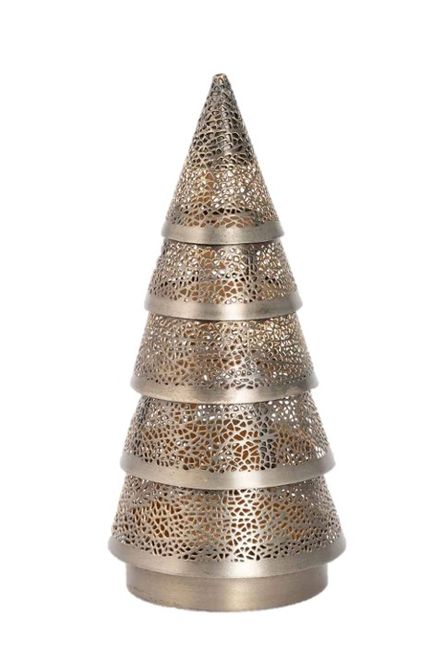 Hovedbilde Halvor Bakke Telysholder Santa juletre, medium 