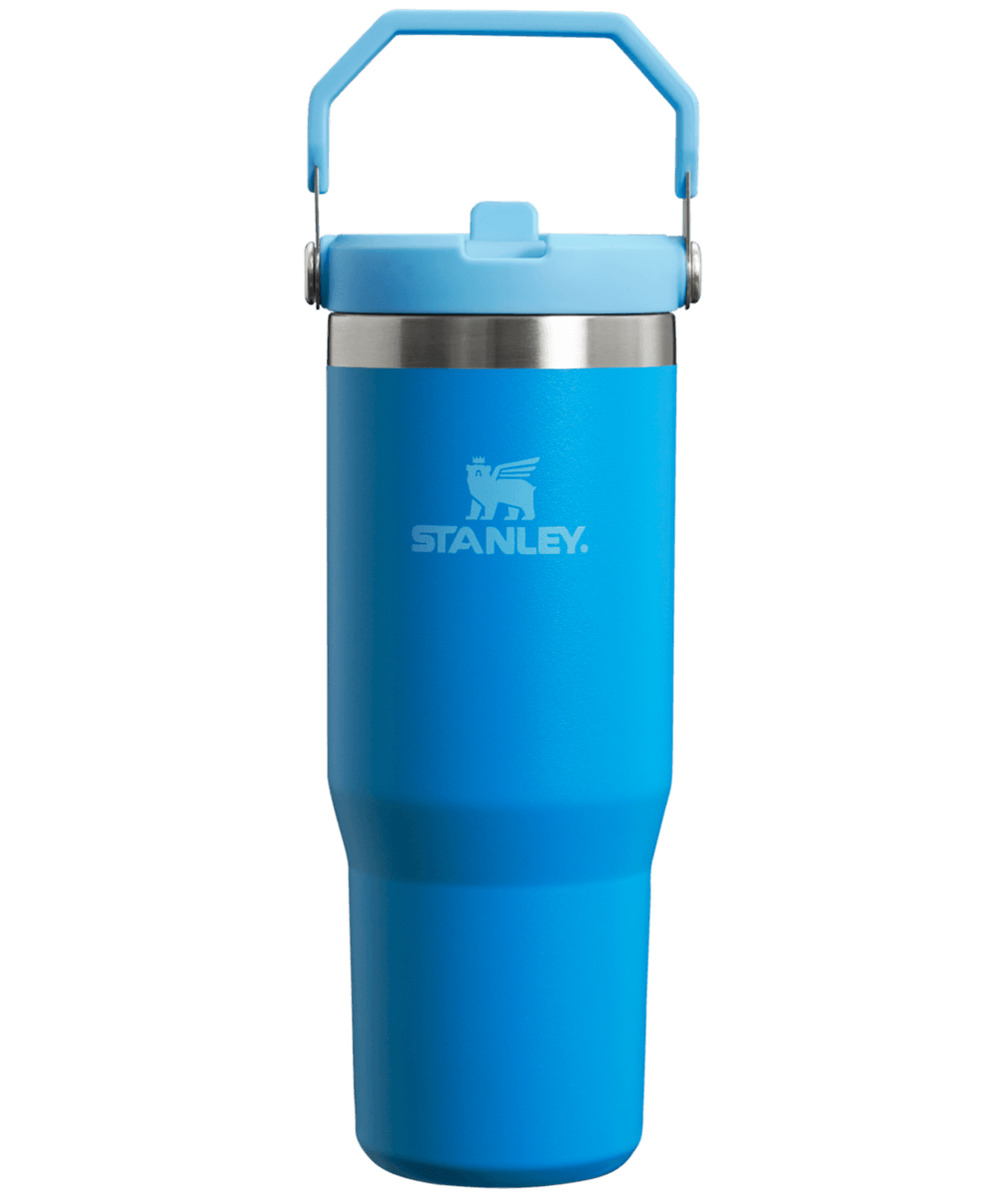 Stanley drikkeflaske Iceflow Flip Straw Azure 0,89 L
