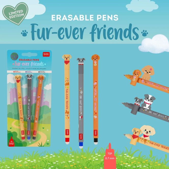 Hovedbilde Viskbare Penner / Kryssordpenn Limited Etd 3 pk ...