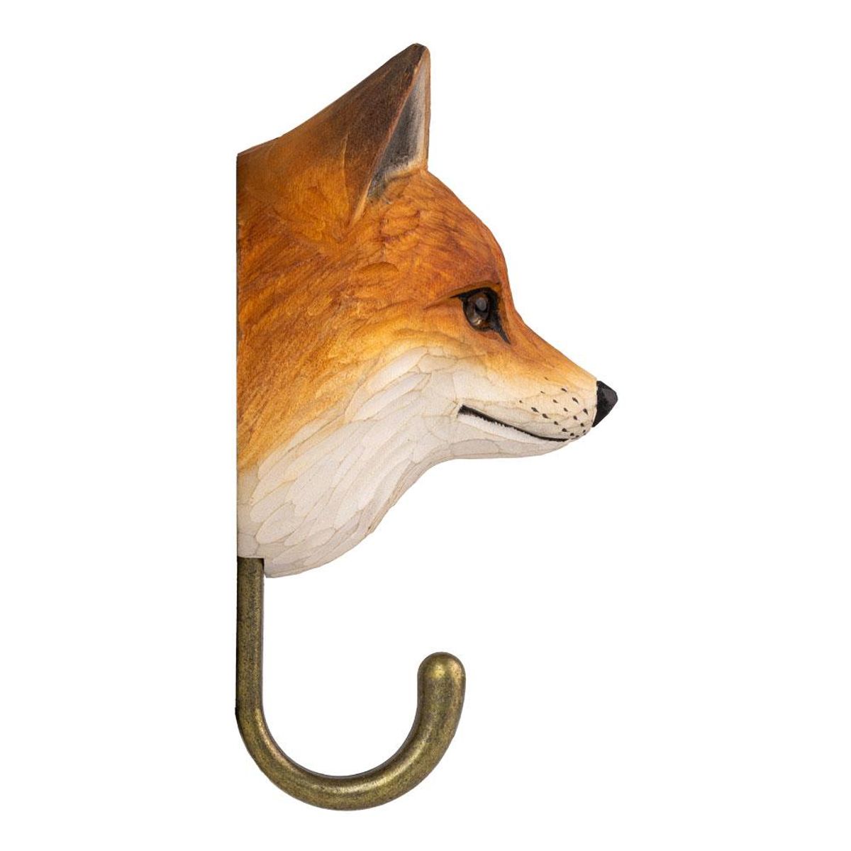 Håndskåret Krok – Rødrev Wildlife Garden