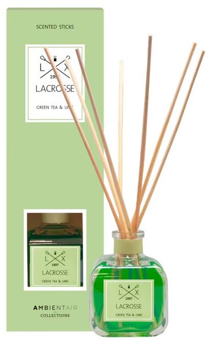 Hovedbilde Lacrosse Duftpinner 100ml, Green Tea & Lime