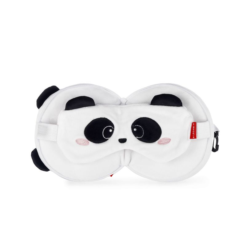 Bamse,  pute og øyemaske i ett My Travel Buddy Panda