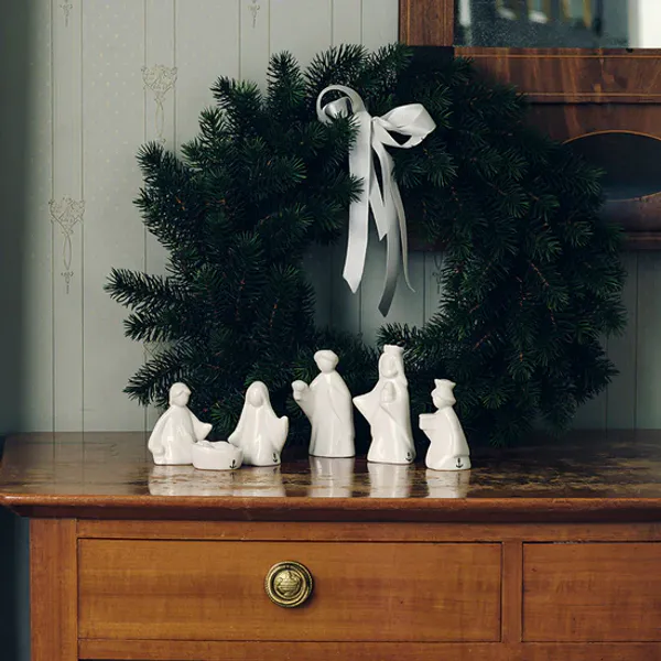 Hovedbilde Julekrybbe 6 Deler fra Porsgrunds ...