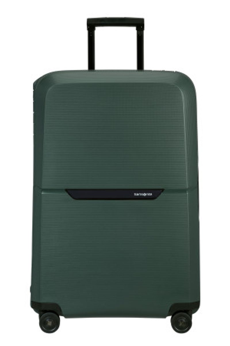 Samsonite Magnum ECO hard stor koffert 75 cm 4 hjul Grønn