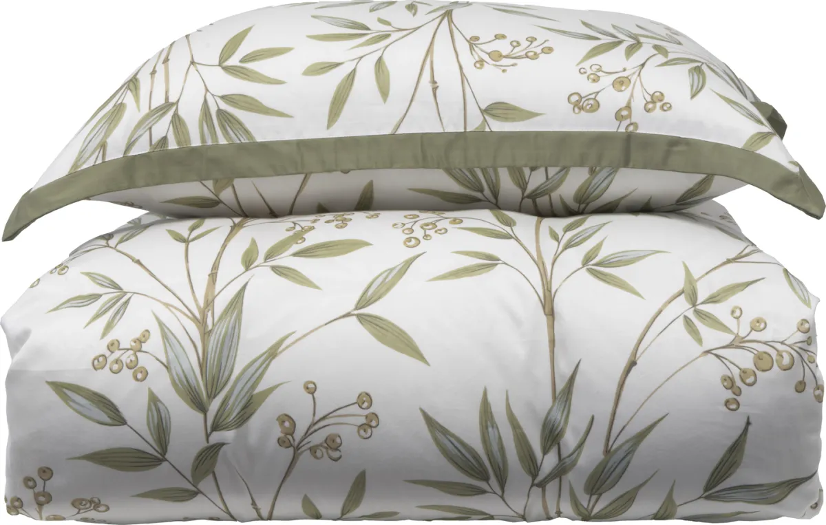 Halvor Bakke Luno sengesett 200x220/2*50x70 Grønn