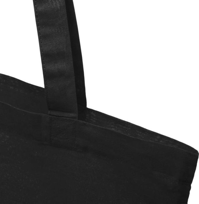 Handlenett av GRS resirkulert bomull 7 L - Sort