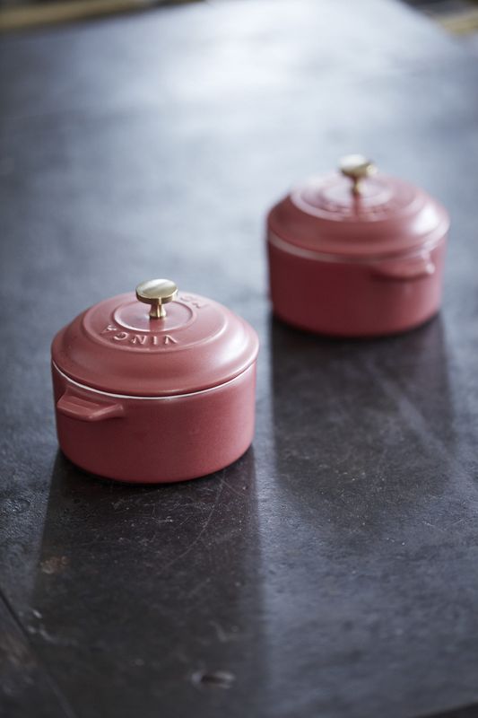 Monte Stentøy Cocotte 2 stk rød Vinga