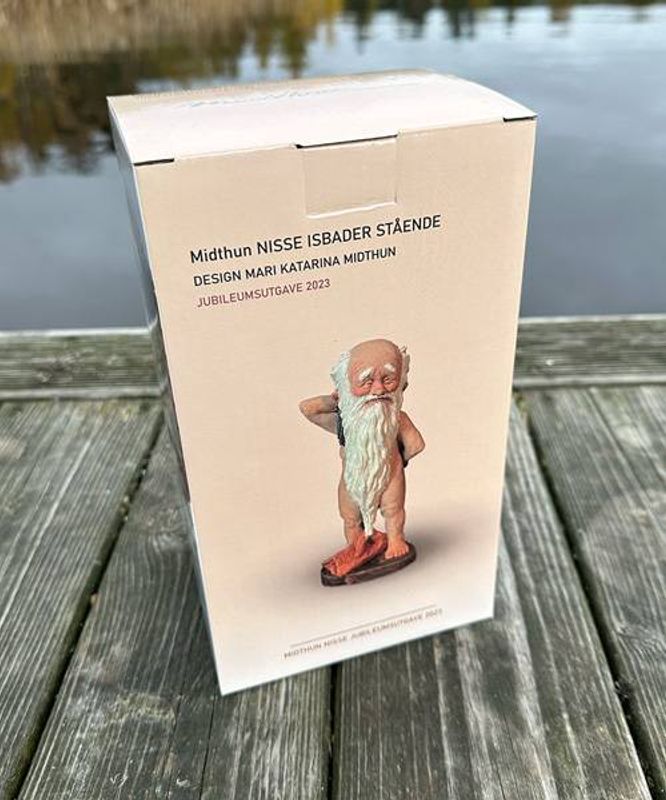 Midthun-Nisse Isbader Stående – 10 cm