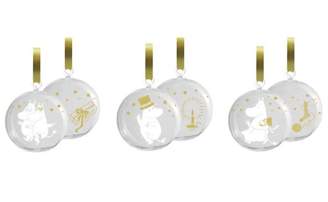 Hovedbilde Mummi Julekule - Sparkling Stars 3pk