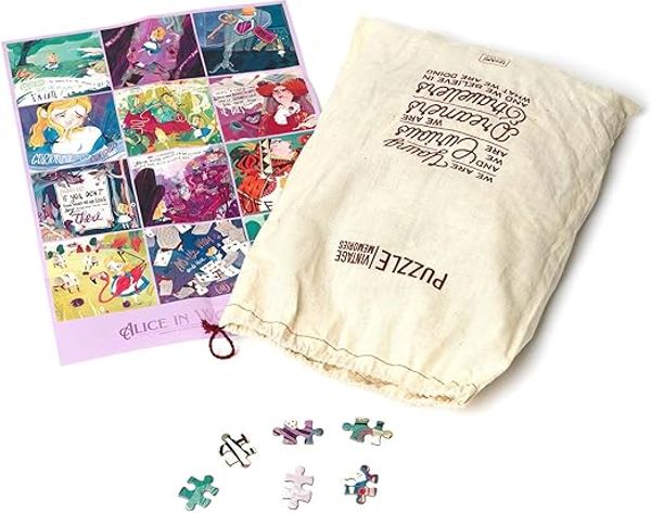 Hovedbilde Puslespill Alice i Eventyrland 1000 brikker,  ...